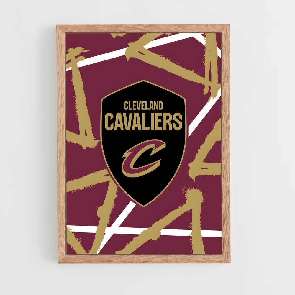 Poster Cavaliers Champions – affiche Basketball (vue 4)